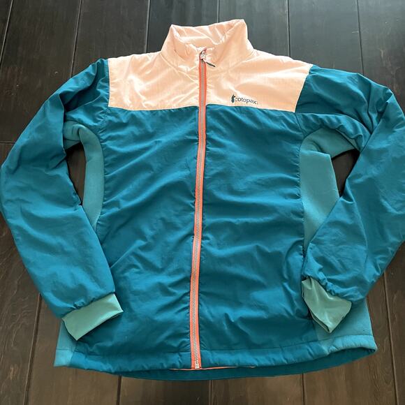 Cotopaxi Pacaya Insulated Jacket Colorblock Pink Blue Women's Size M - Picture 3 of 6